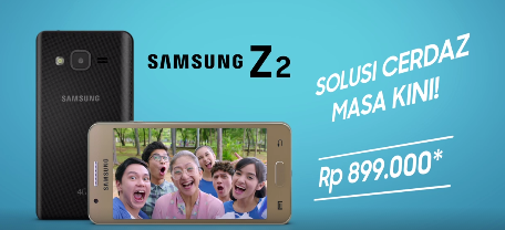 Harga Samsung Z2, Hp Samsung 4G Murah April 2018 