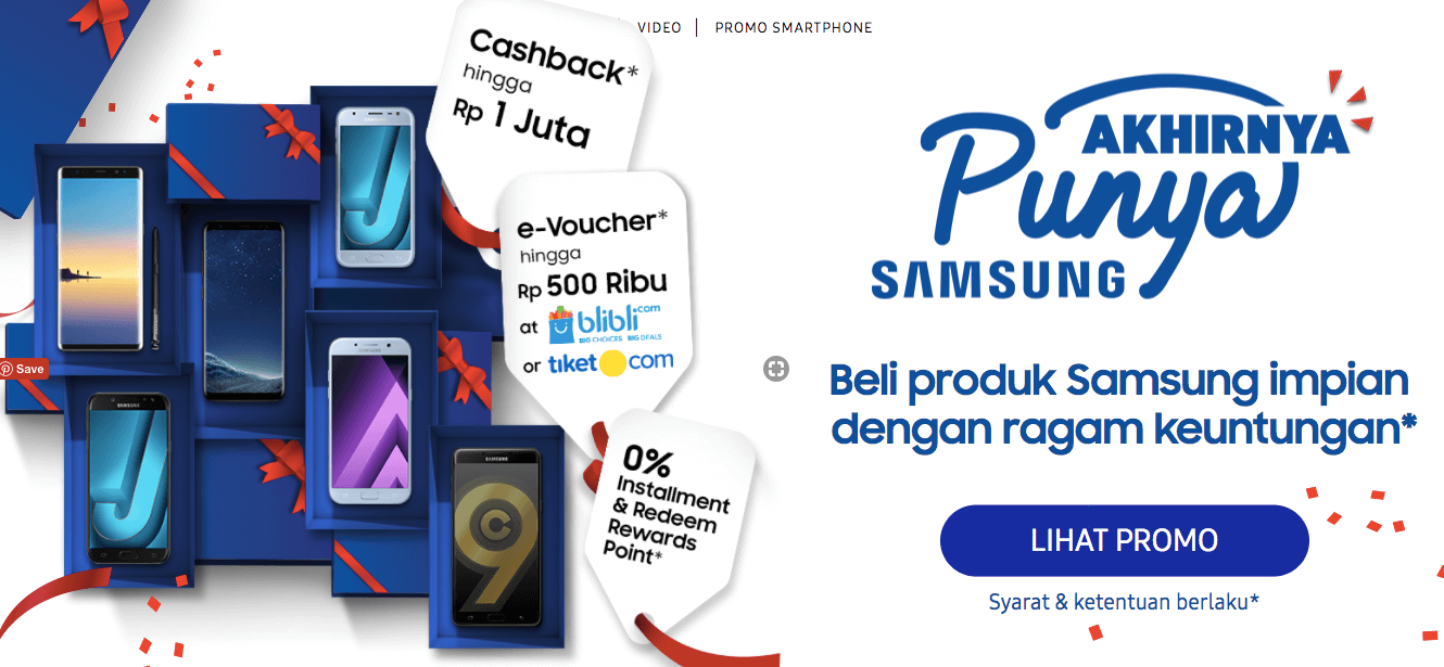 Promo Samsung Terbaru Akhirnya Punya Samsung Tawarkan 