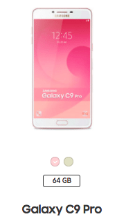 Samsung Galaxy C9 Pro