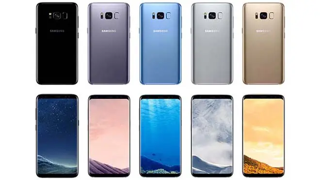 Samsung Galaxy S8 Desain