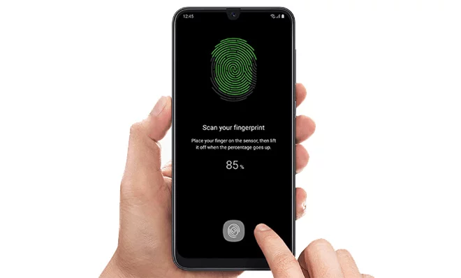 Fingerprint Samsung Galaxy A50