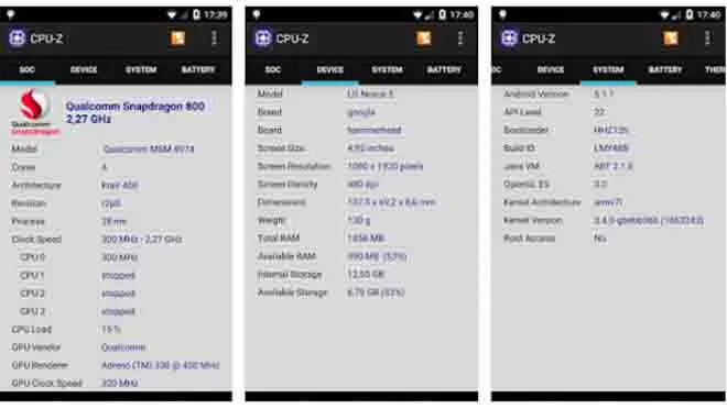 Cek RAM Samsung CPU-Z