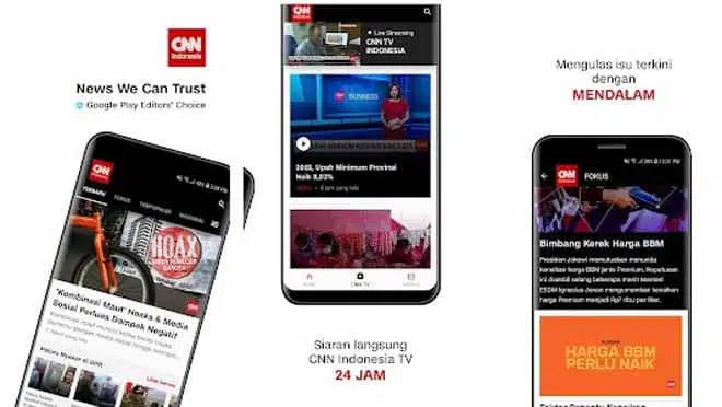 Aplikasi Baca Berita CNN